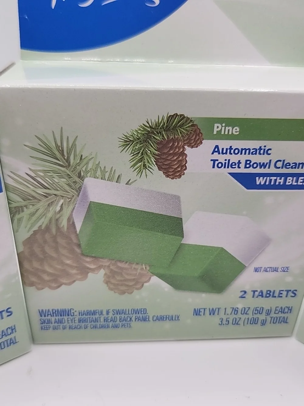 Clorox Pine Automatic Toilet Bowl Cleaner Tablets - lot of 3 pine scent